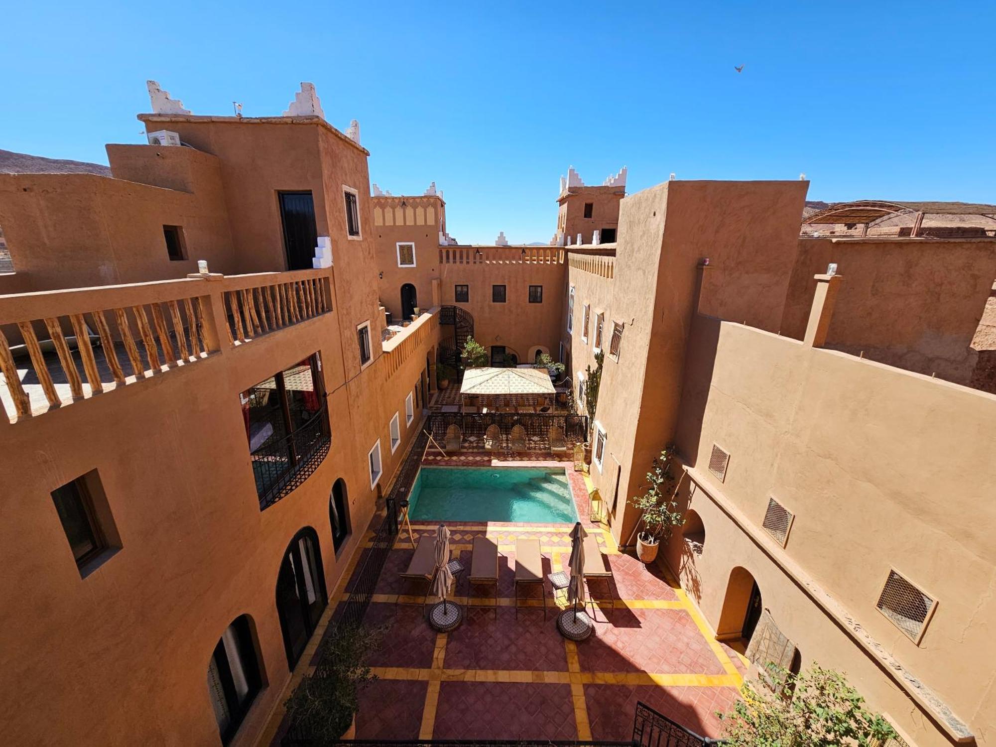 Kasbah La Cigogne Bed and Breakfast Ait-Ben-Haddou Eksteriør billede